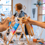 Taller de pintura para conocer gente