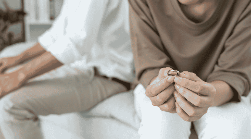 Pareja en situación de infidelidad
